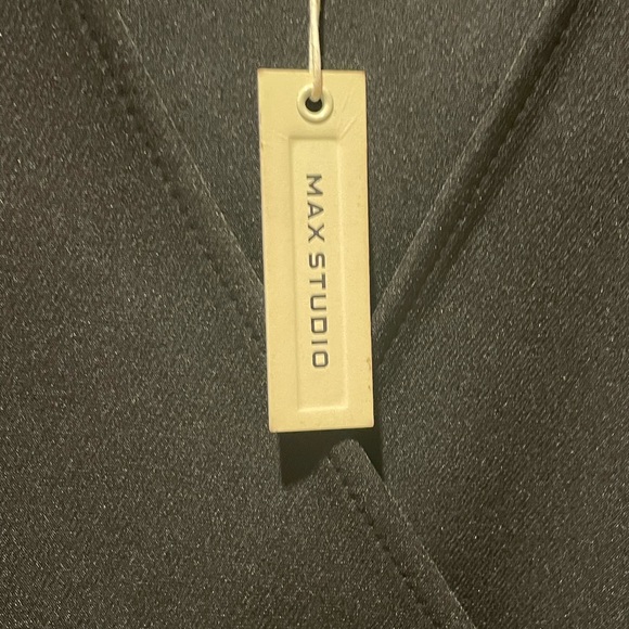 Max Studio black double breasted dress - Picture 8 of 9